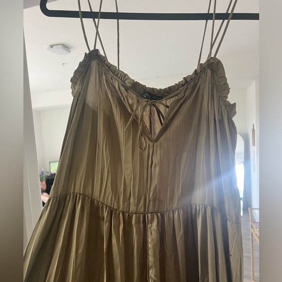 Zara Satin Effect Dress - Picture 3 of 4